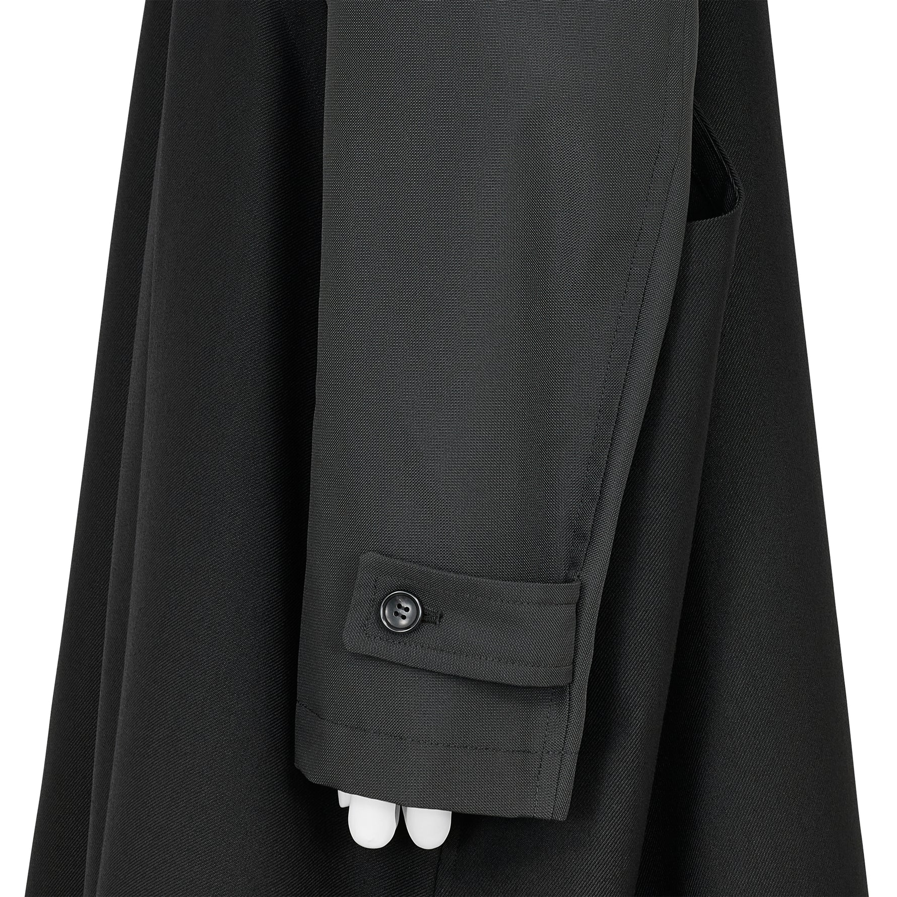 DUFFLE SLEEVE PARTS BLACK