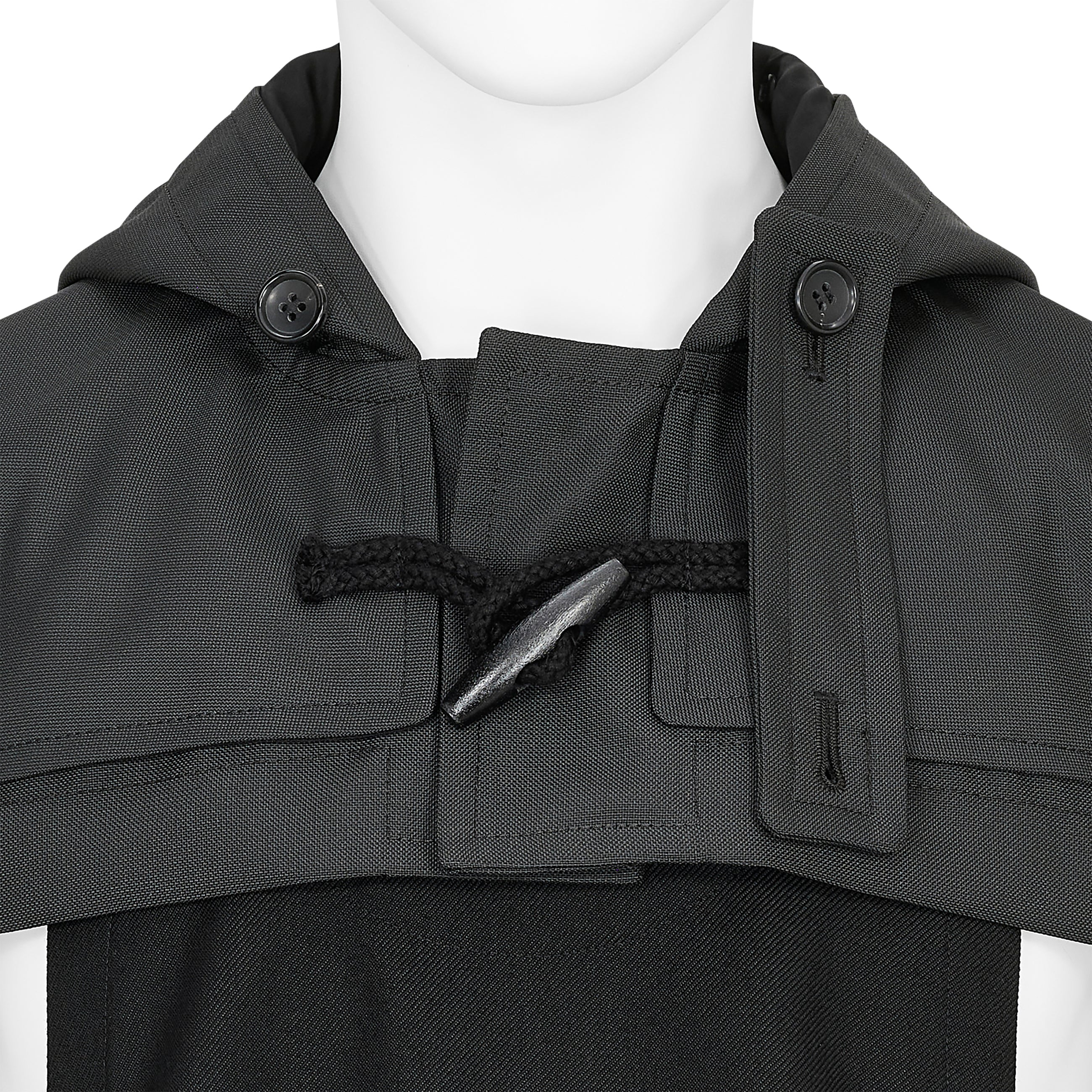 DUFFLE SLEEVE PARTS BLACK