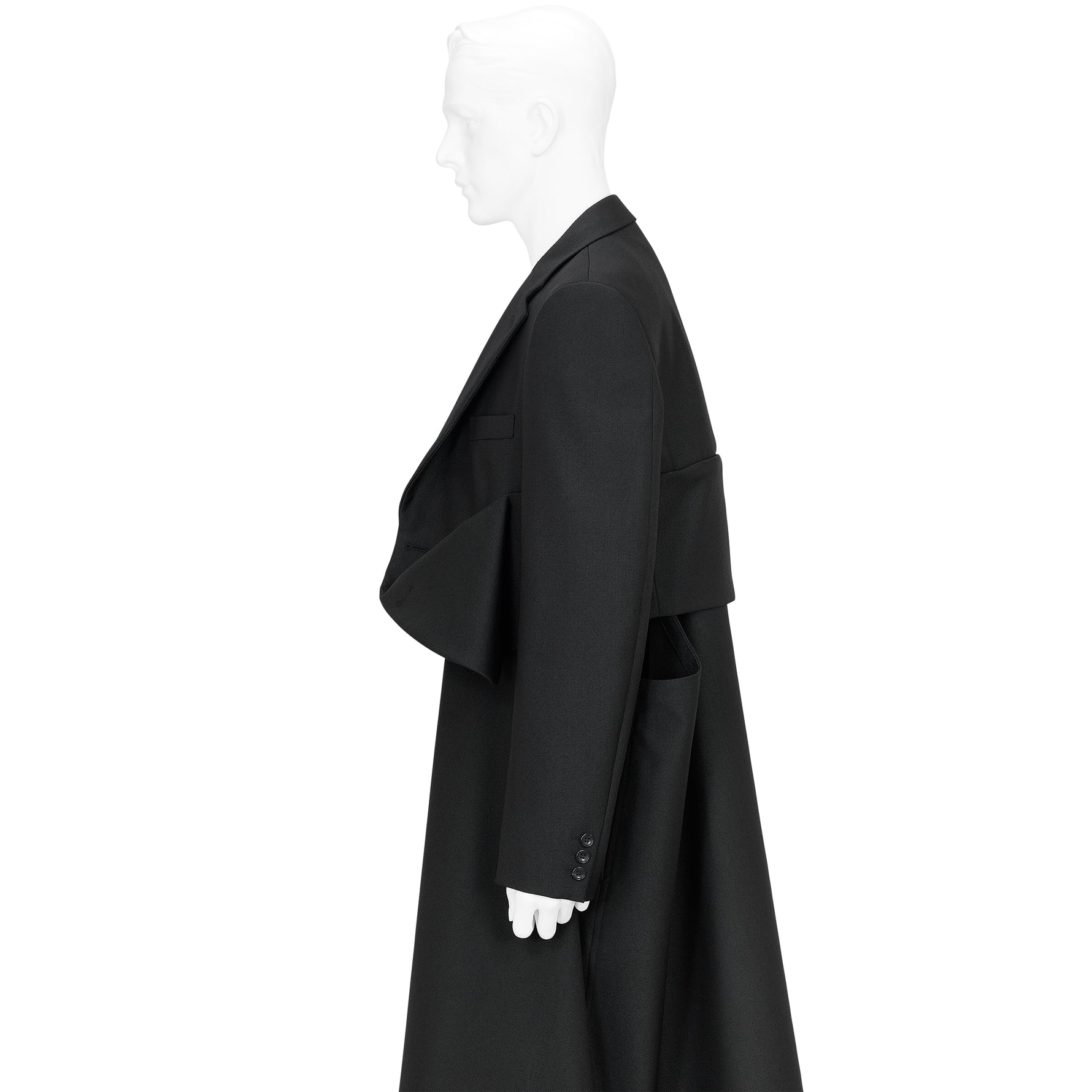 HARD TWILL JACKET BLACK