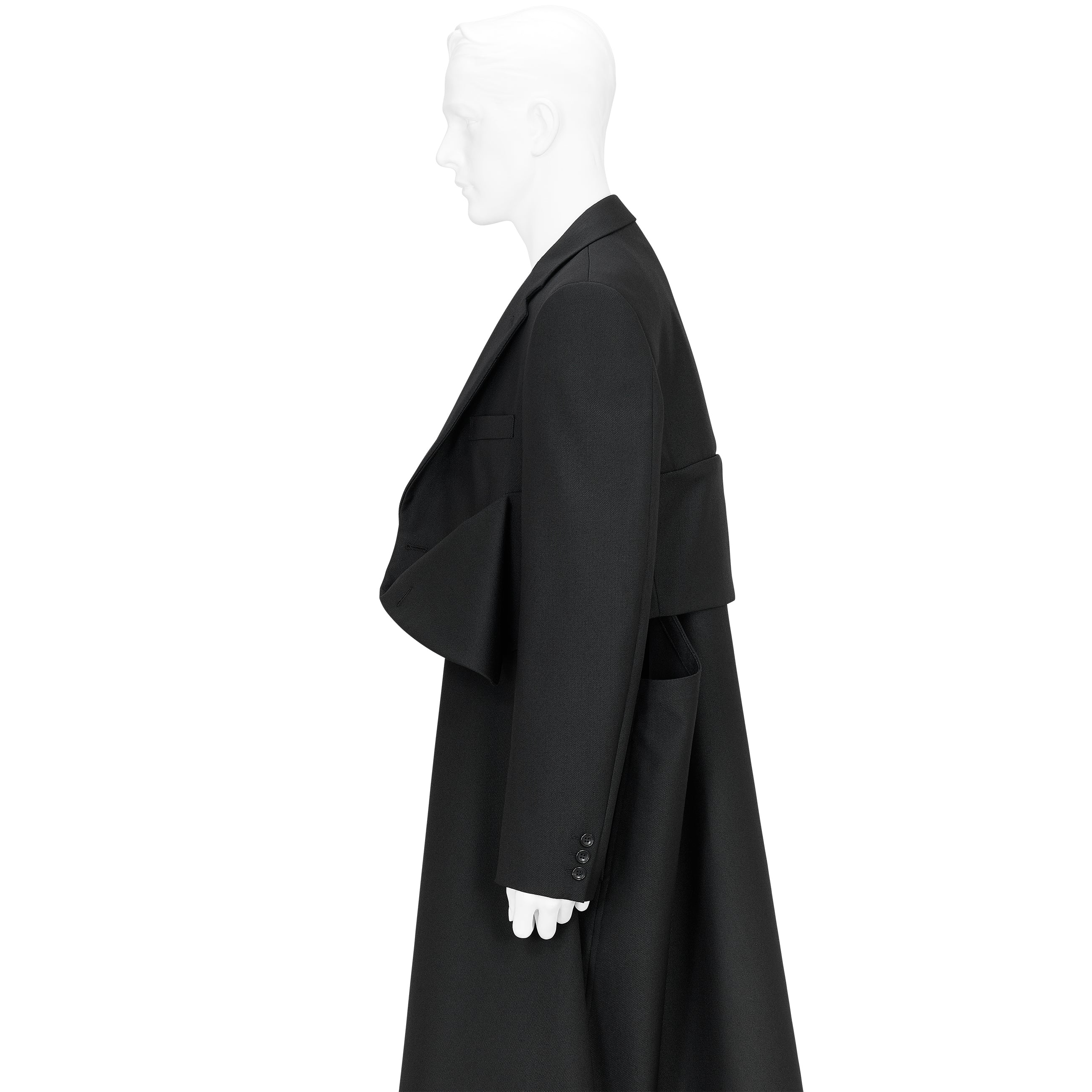 HARD TWILL JACKET BLACK