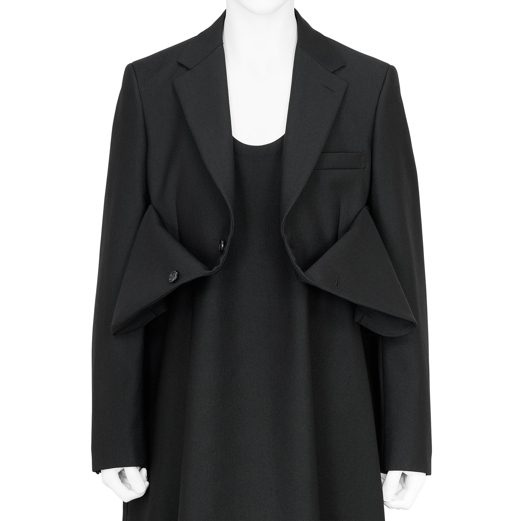 HARD TWILL JACKET BLACK