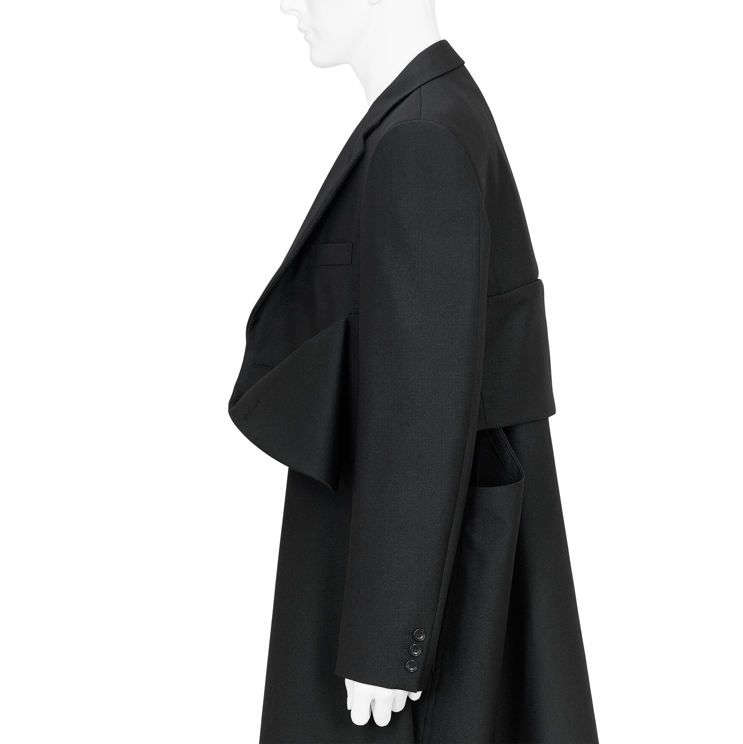 HARD TWILL JACKET BLACK
