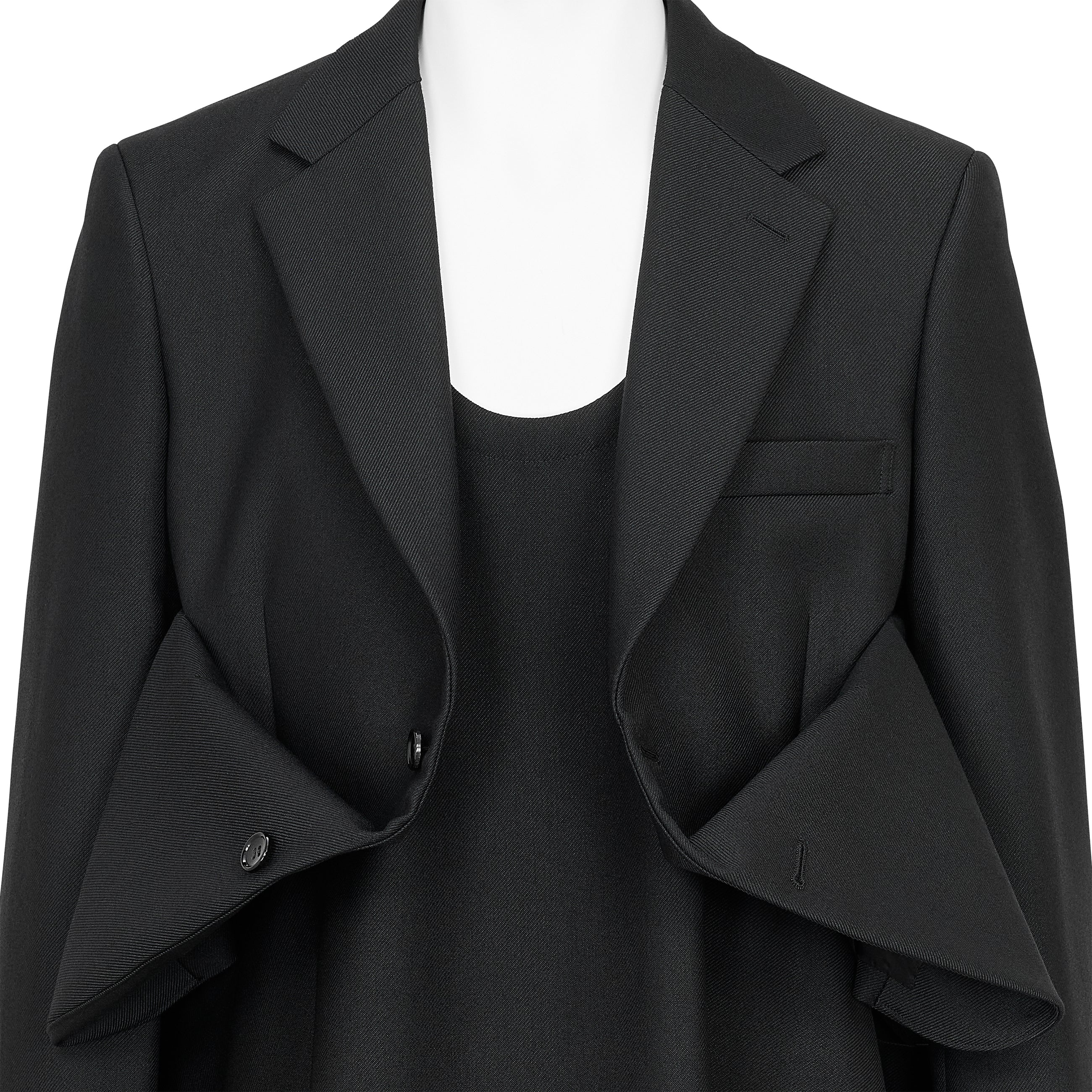 HARD TWILL JACKET BLACK