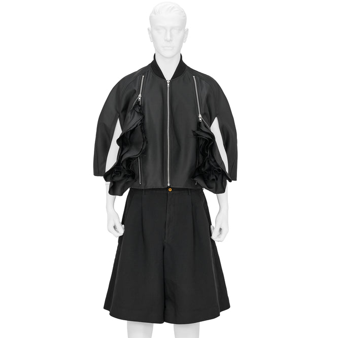 MA-1 PONCHO BLACK