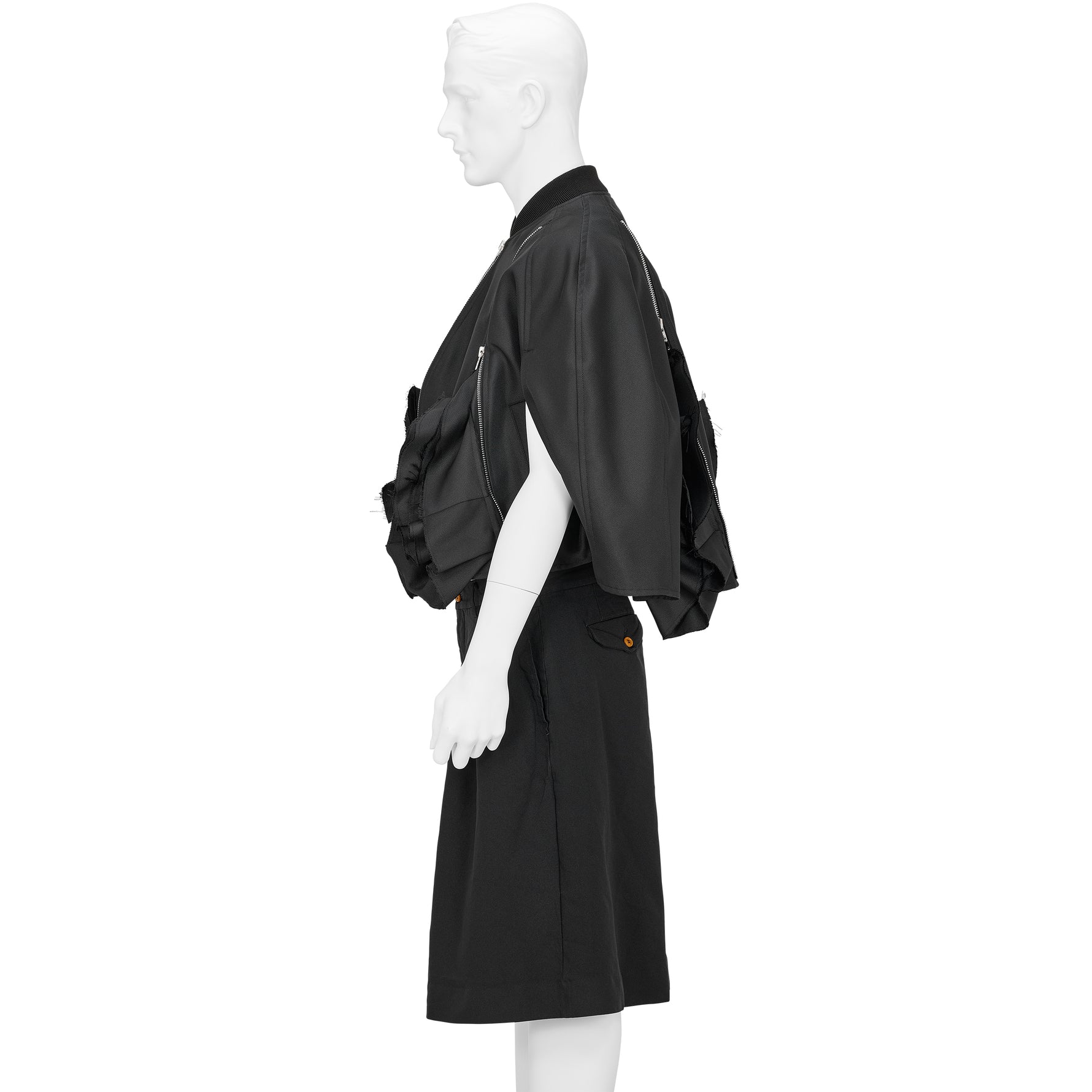 MA-1 PONCHO BLACK