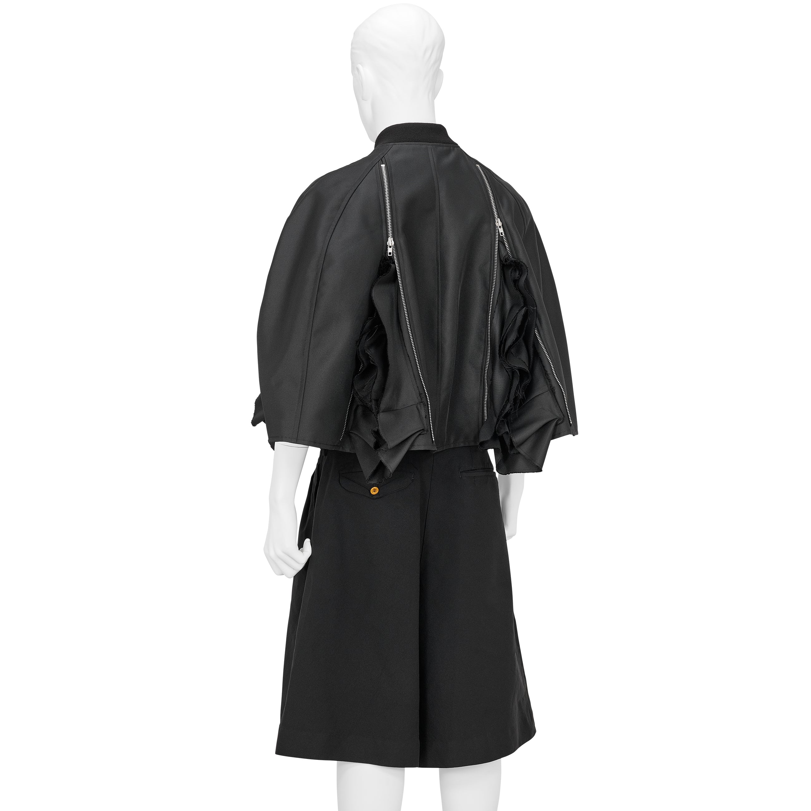 MA-1 PONCHO BLACK