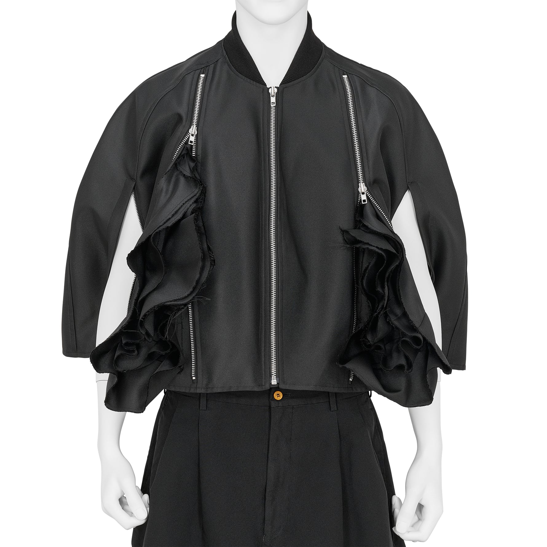 MA-1 PONCHO BLACK