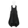 WOOL ROUND JUMPER DRESS BLACK