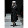 WOOL ROUND JUMPER DRESS BLACK