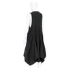 WOOL ROUND JUMPER DRESS BLACK