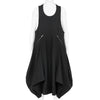 WOOL ROUND JUMPER DRESS BLACK