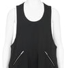 WOOL ROUND JUMPER DRESS BLACK