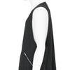 WOOL ROUND JUMPER DRESS BLACK