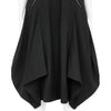 WOOL ROUND JUMPER DRESS BLACK