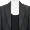 SIDE SLIT JACKET BLACK