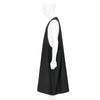 SQUARE JUMPER DRESS BLACK