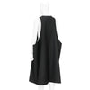 SQUARE JUMPER DRESS BLACK