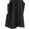 SQUARE JUMPER DRESS BLACK