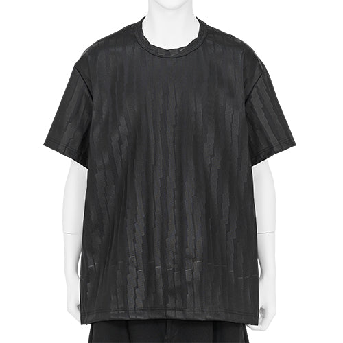 MESH SHIRT WITH ZIP BLACK - COMME des GARÇONS HOMME PLUS(コム デ
