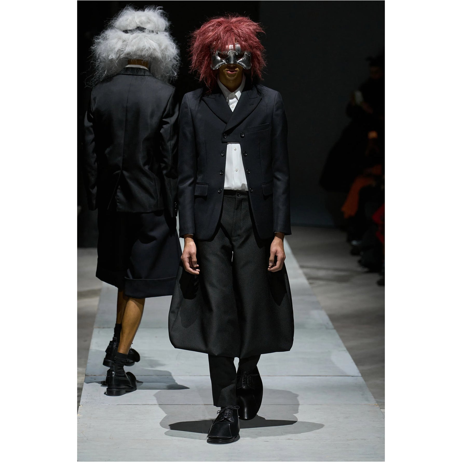 WOOL DOESKIN JODHPURS PANTS BLACK