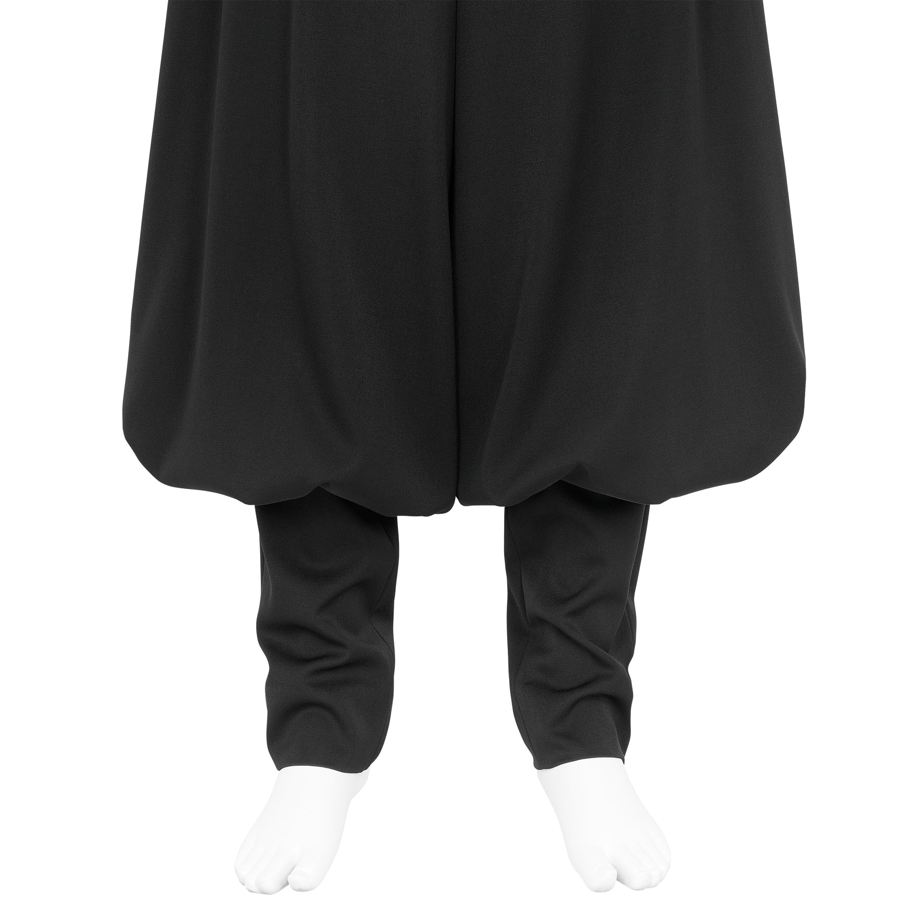 WOOL DOESKIN JODHPURS PANTS BLACK