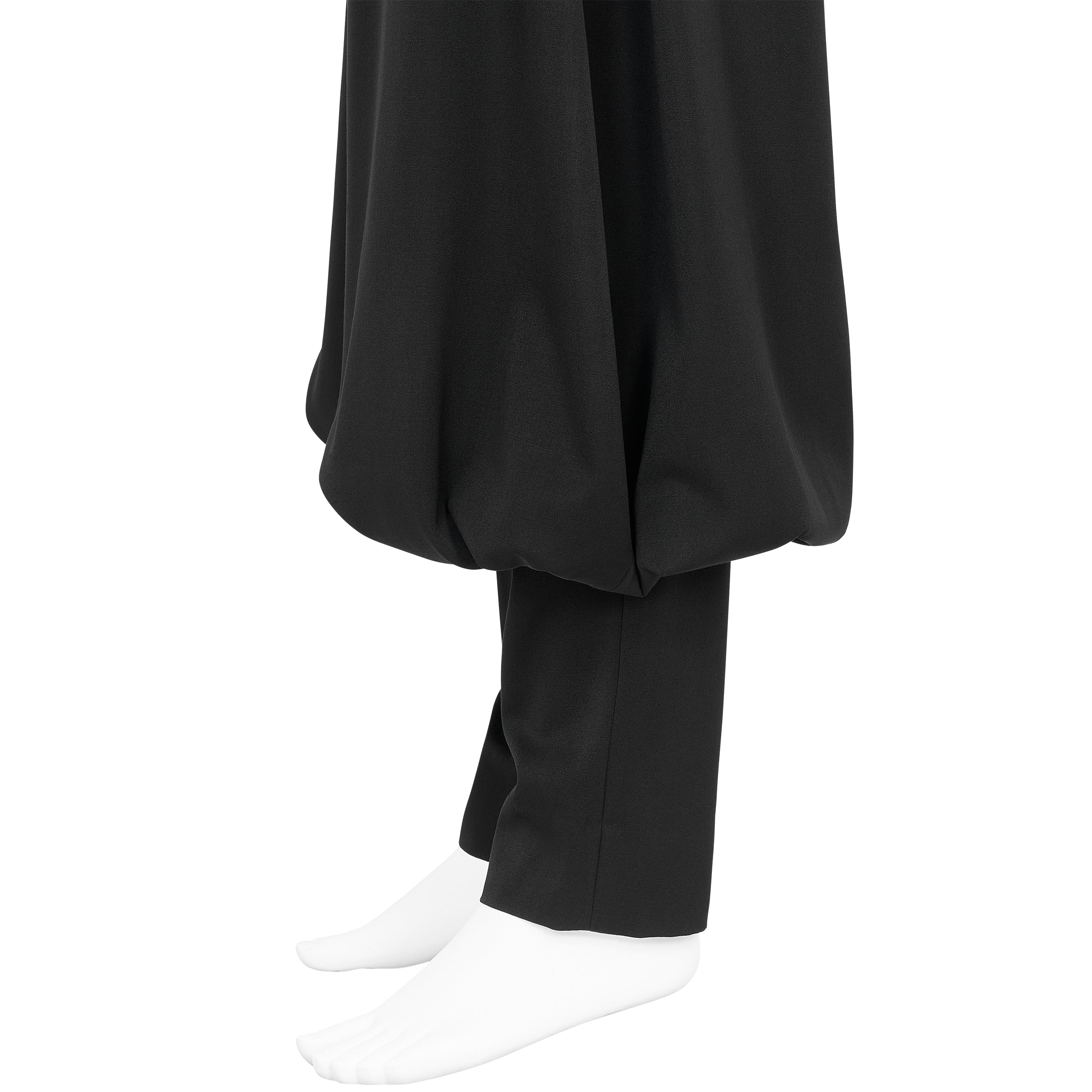 WOOL DOESKIN JODHPURS PANTS BLACK