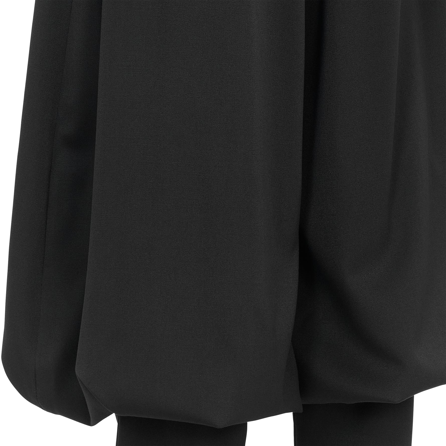 WOOL DOESKIN JODHPURS PANTS BLACK