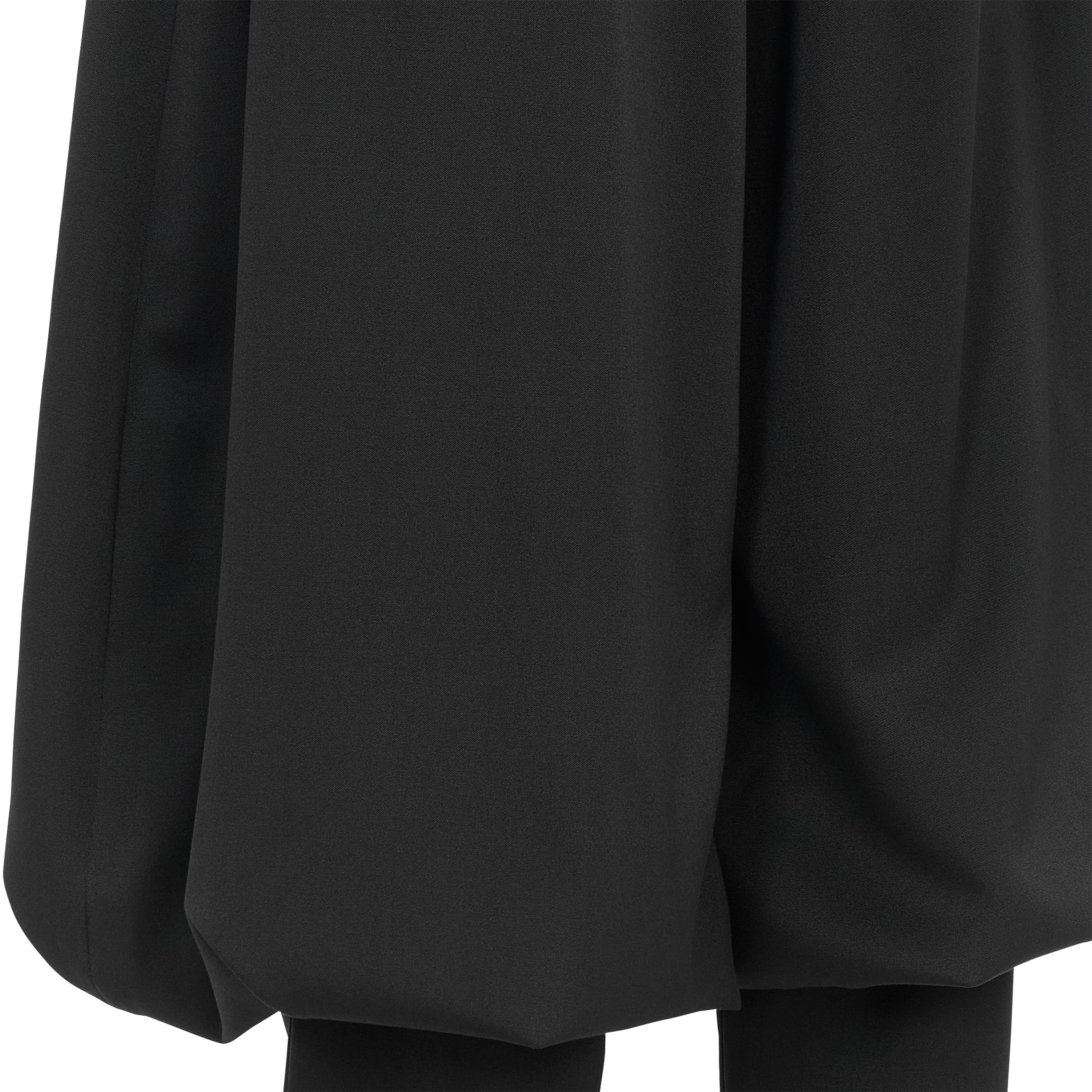 WOOL DOESKIN JODHPURS PANTS BLACK