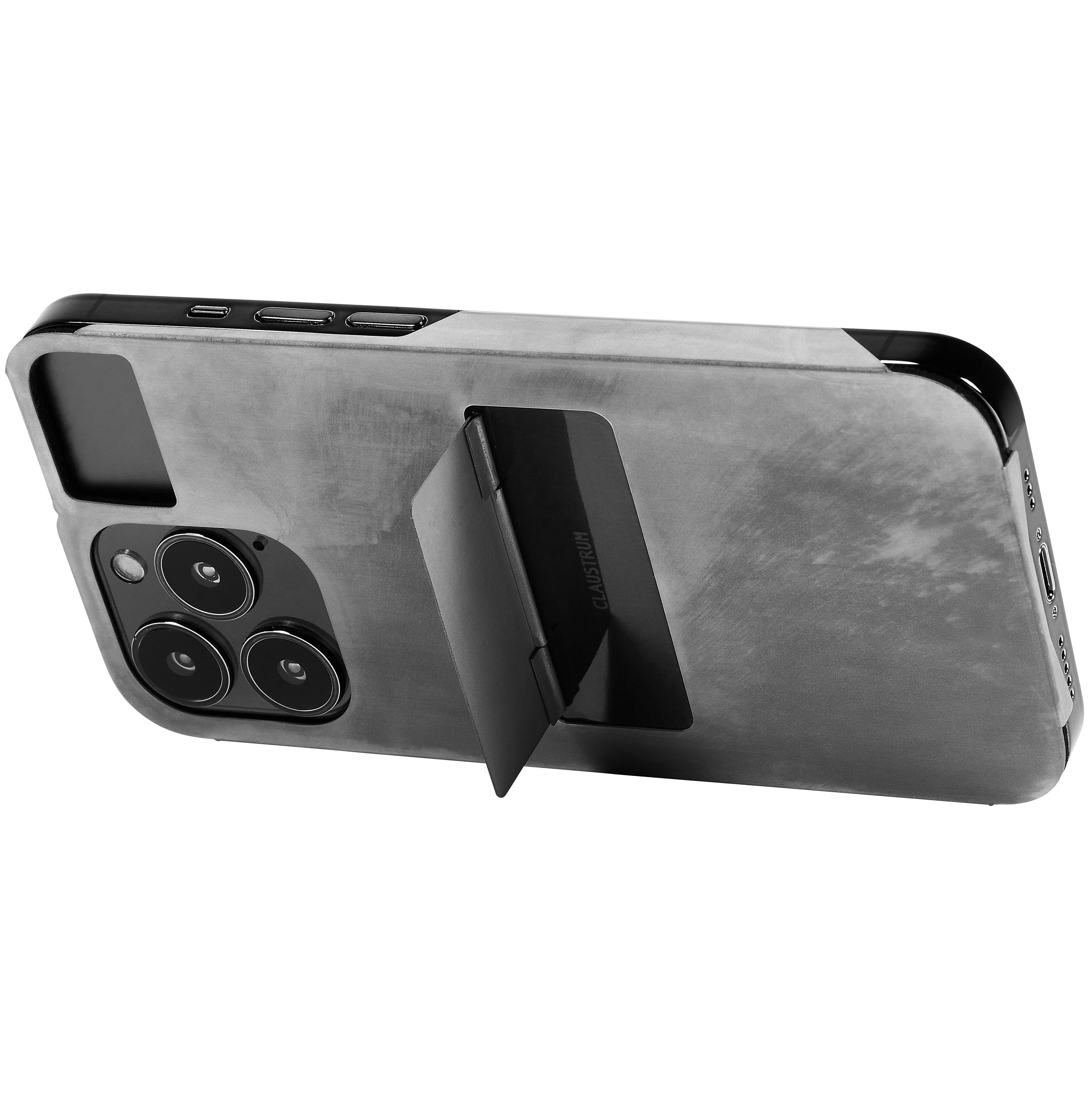 iPhone 14 - 16 PRO CASE ( CONCRETE MATTE ) GREY