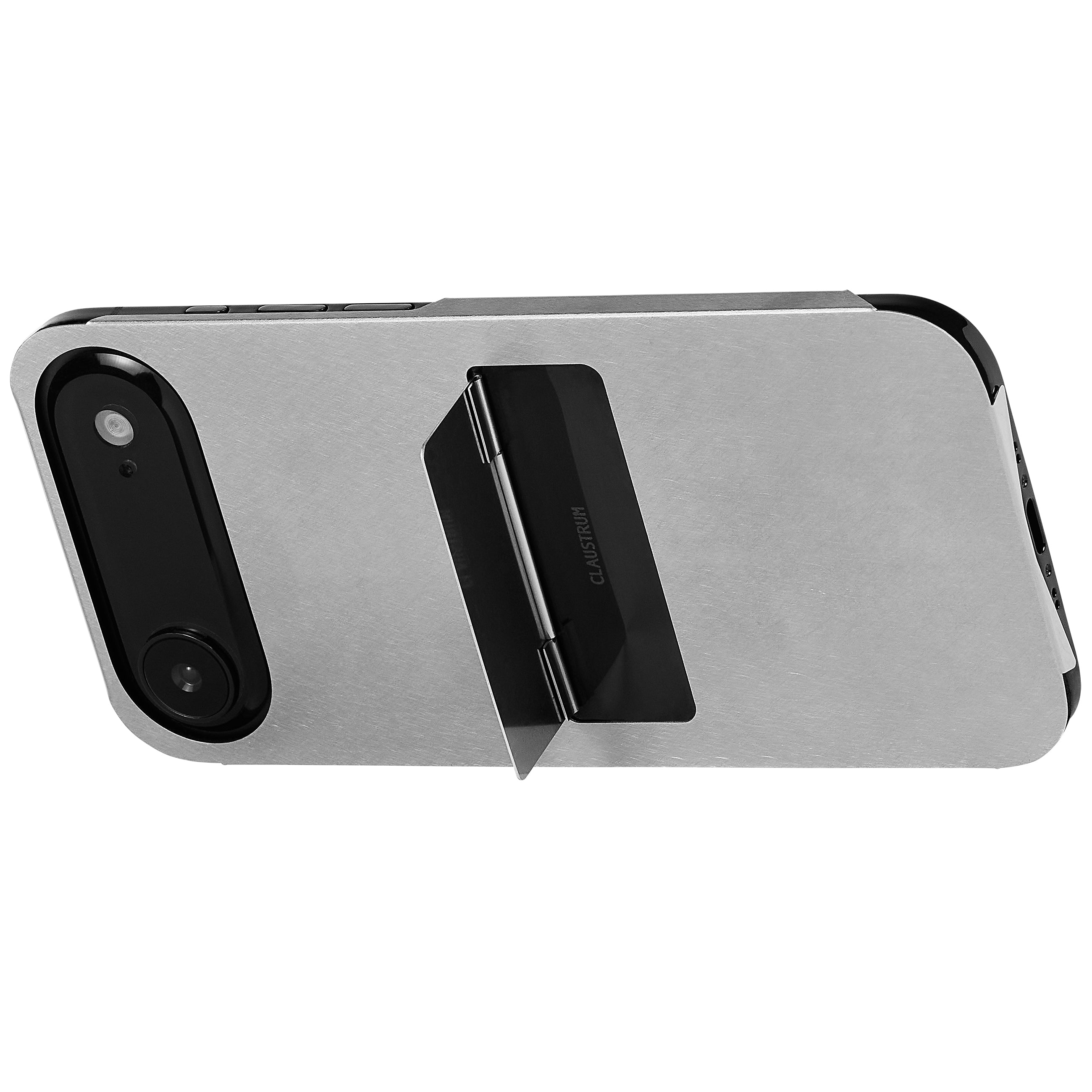 iPhone AIR CASE ( STRAIGHT VIBRATION FINISH ) SILVER - CLAUSTRUM