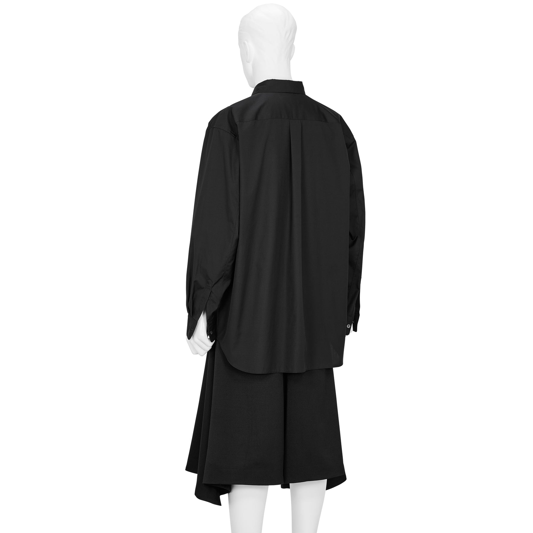 PANEL SHIRT BLACK