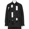PANEL SHIRT BLACK