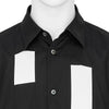 PANEL SHIRT BLACK