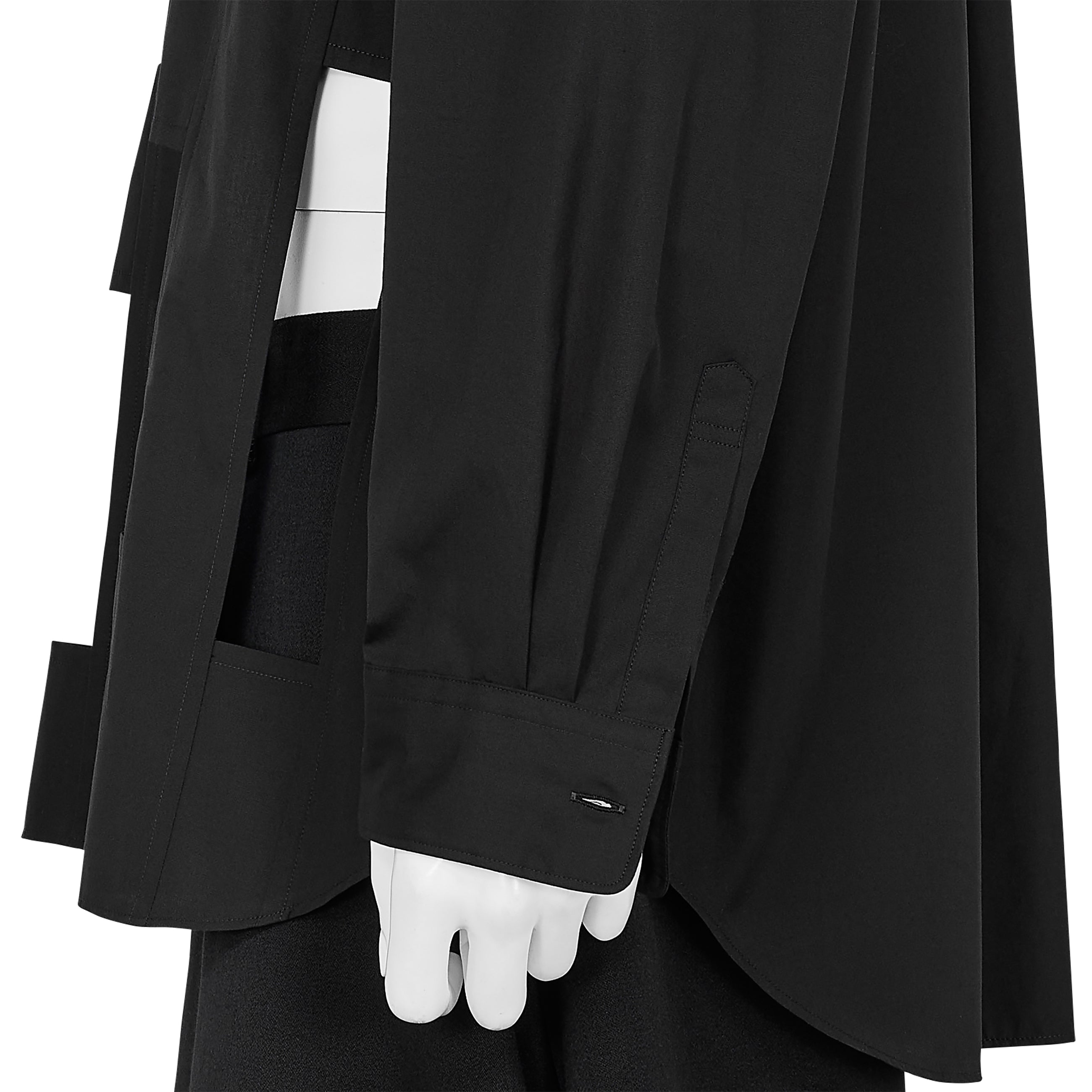 PANEL SHIRT BLACK