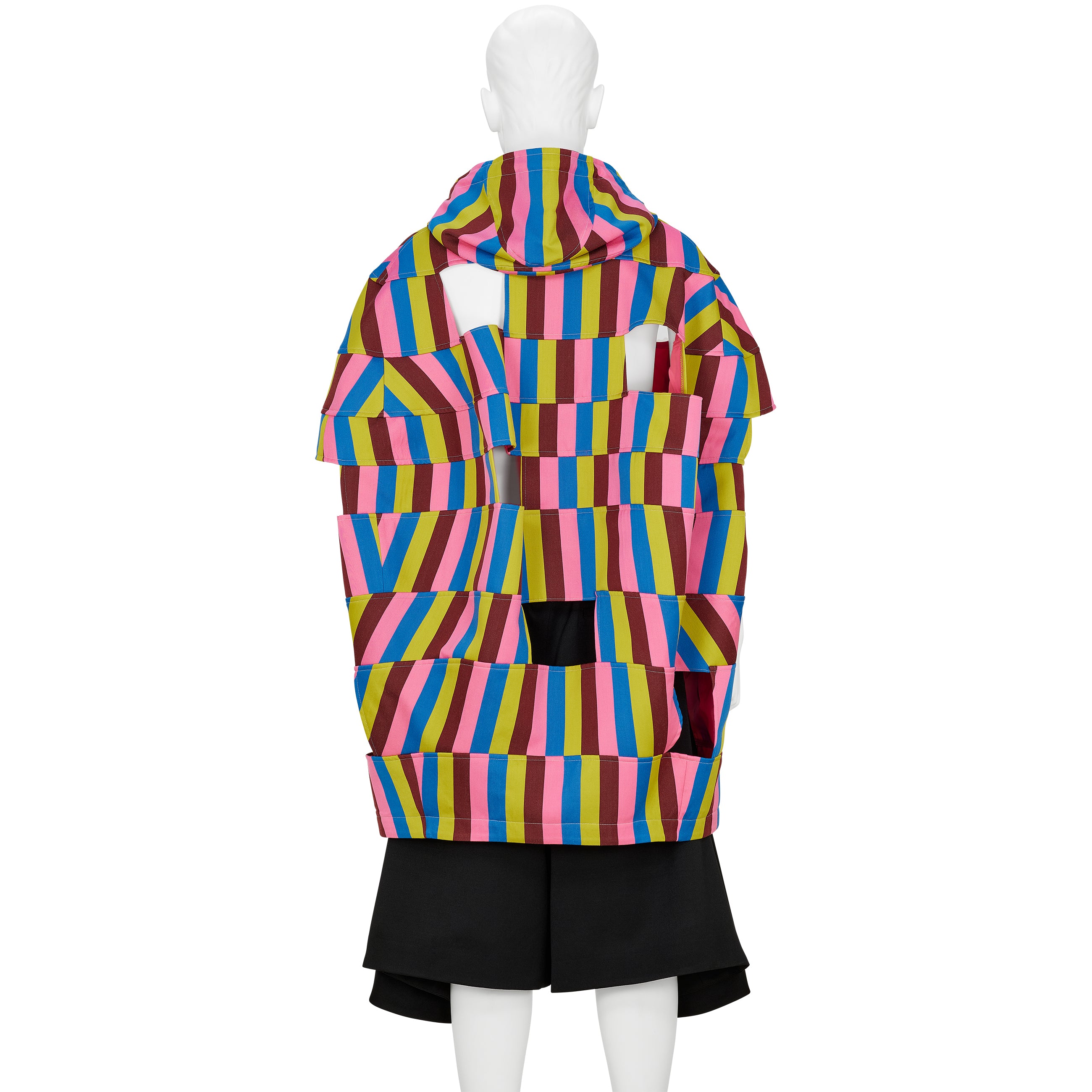 WOOL PONCHO MULTI - COMME des GARÇONS HOMME PLUS(コム デ