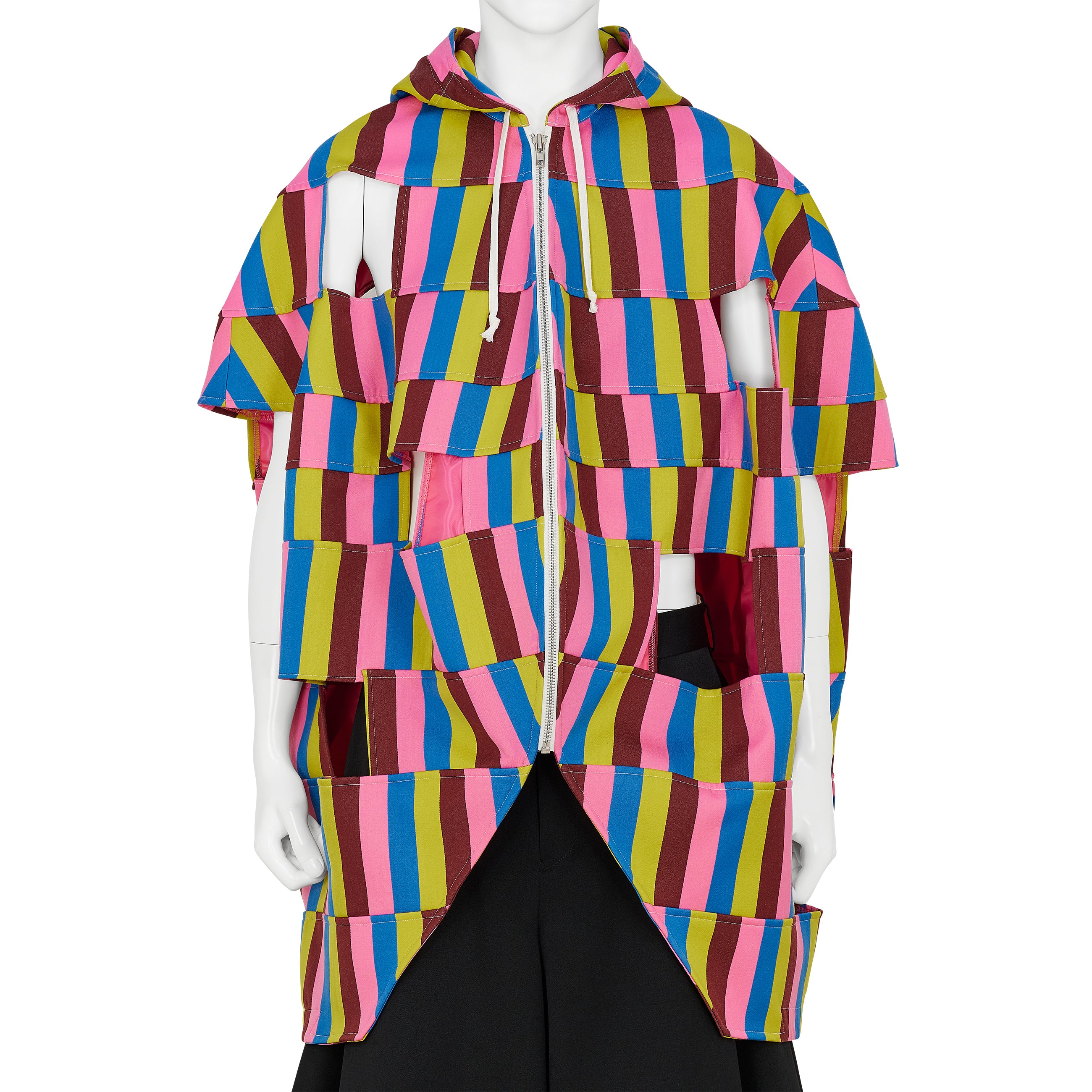 WOOL PONCHO MULTI - COMME des GARÇONS HOMME PLUS(コム デ