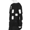 COTTON POLYESTER PULLOVER BLACK