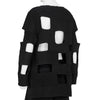 COTTON POLYESTER PULLOVER BLACK