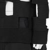 COTTON POLYESTER PULLOVER BLACK
