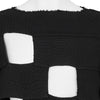 COTTON POLYESTER PULLOVER BLACK