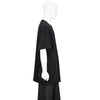 POLYESTER TEE SHIRT WITH SIDE POCKET BLACK
