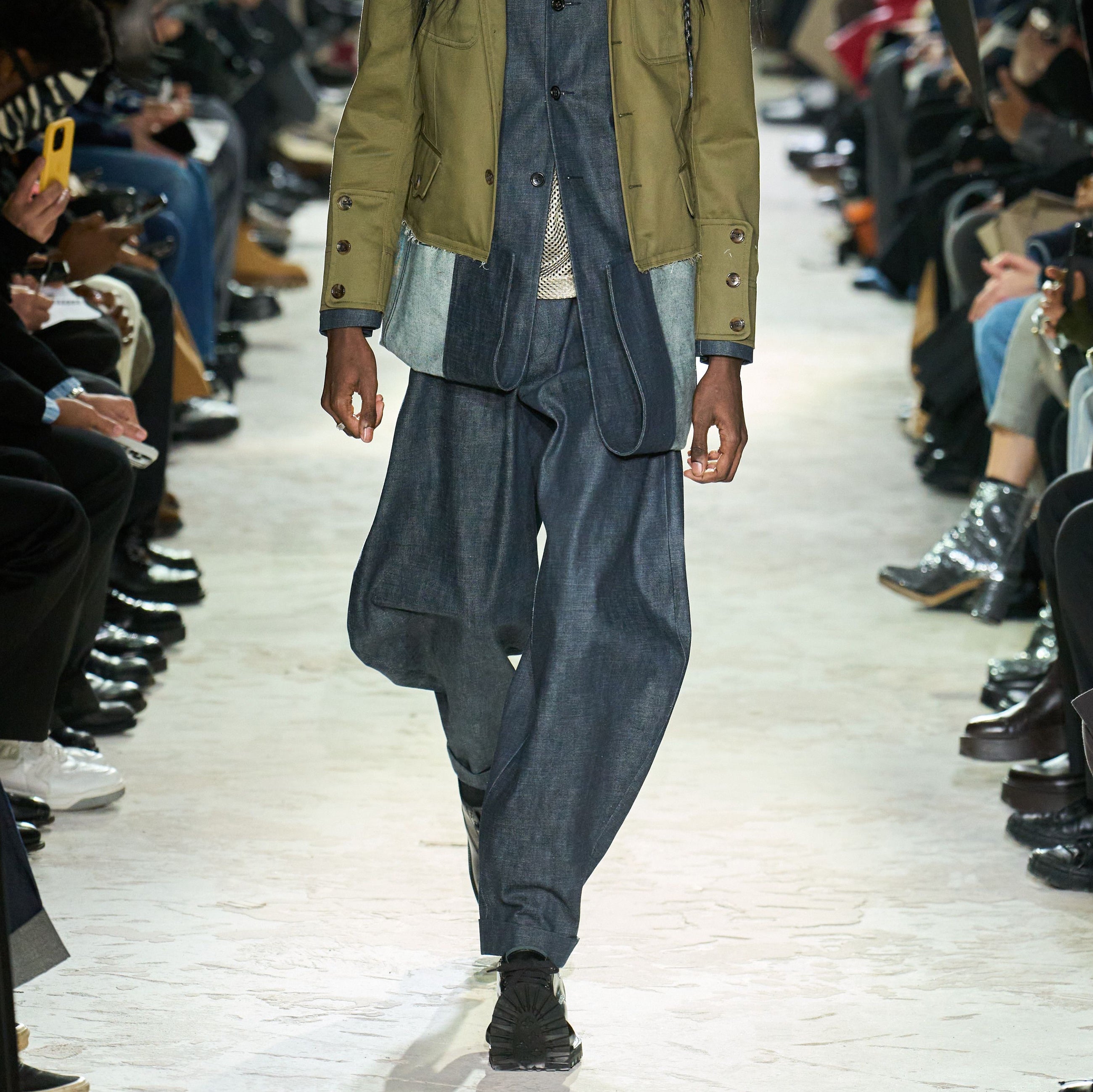 DENIM JODHPURS PANTS INDIGO