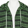 POLYESTER SHIRT WITH HOOD GREEN
