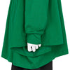 COTTON L/S TEE SHIRT WITH HOOD GREEN