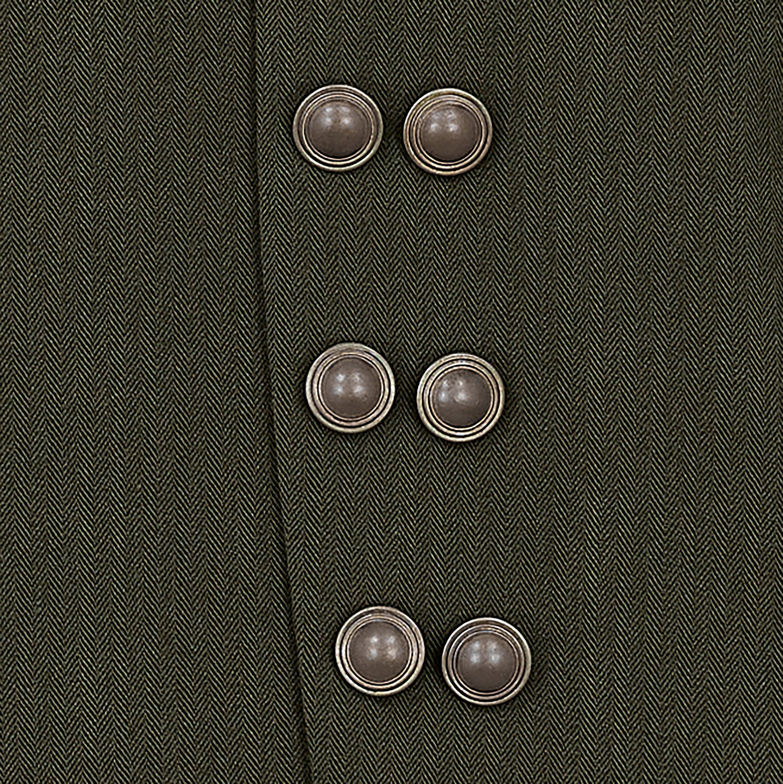 MIX CUT AWAY COAT DARK OLIVE