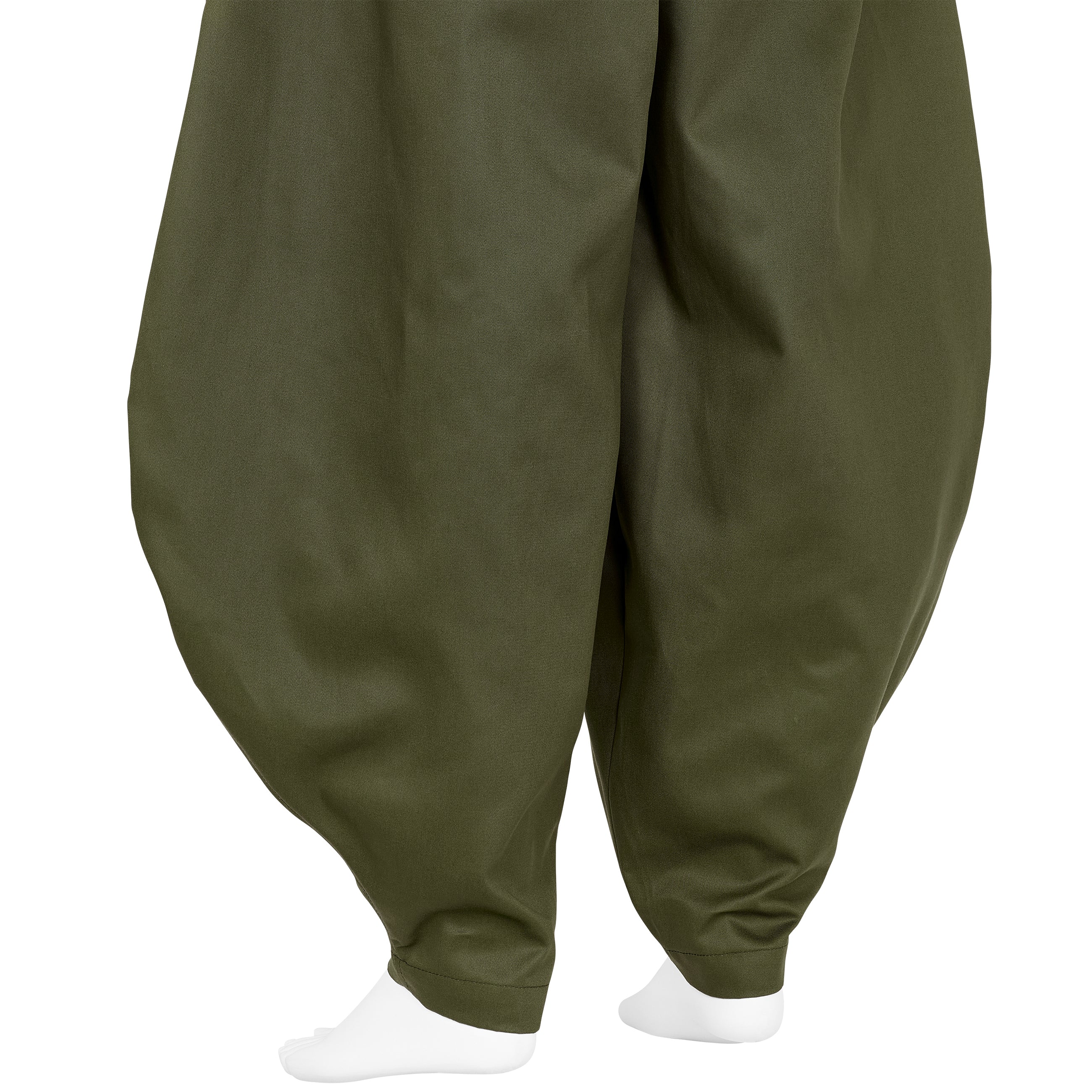 COTTON CHINO JODHPURS PANTS OLIVE - COMME des GARÇONS HOMME