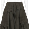 WOOL JODHPURS PANTS WITH POCKET GREY GREEN