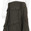 WOOL JODHPURS PANTS WITH POCKET GREY GREEN