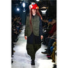WOOL JODHPURS PANTS WITH POCKET GREY GREEN