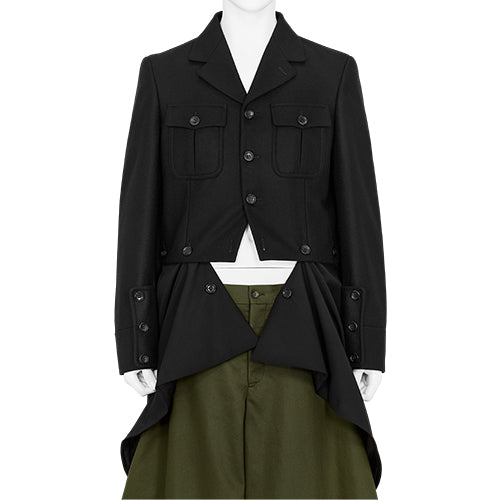 SKIRT WITH POCKET GREY - COMME des GARÇONS HOMME PLUS(コム デ